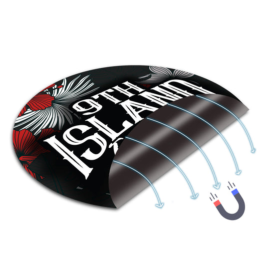 Circle Magnet Decal