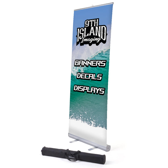 34" Economy Retractable Banner Stand