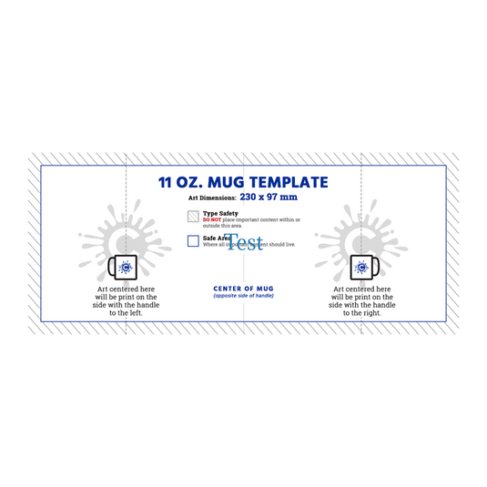 Personalized 11oz White Glossy Mug – Durable & Customizable